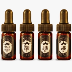 Beard Oil Trial Size 4-pack 