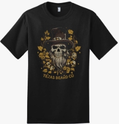 Fall/Halloween Skull Beard Shirt 