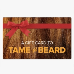 Printable Texas Beard Company Gift Card 