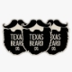 Texas Beard Company Iron-on Patch