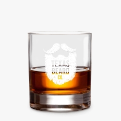 Texas Beard Company Whiskey Glass 