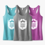 TxBeardCo Racerback Tank Top