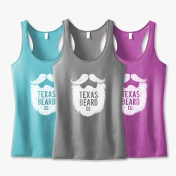 TxBeardCo Racerback Tank Top 